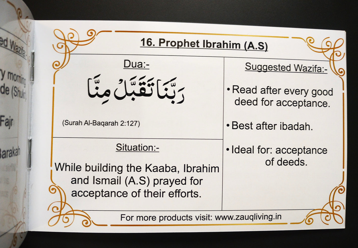 Duas of the Prophets - 30 Powerful Prophetic Duas