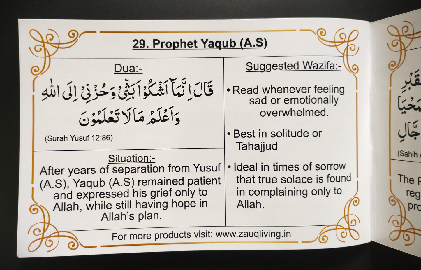 Duas of the Prophets - 30 Powerful Prophetic Duas