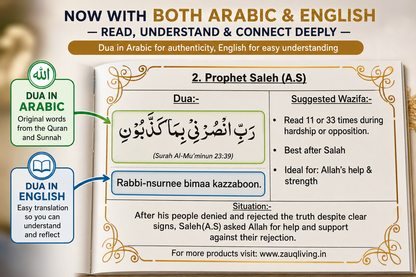 Duas of the Prophets - 30 Powerful Prophetic Duas